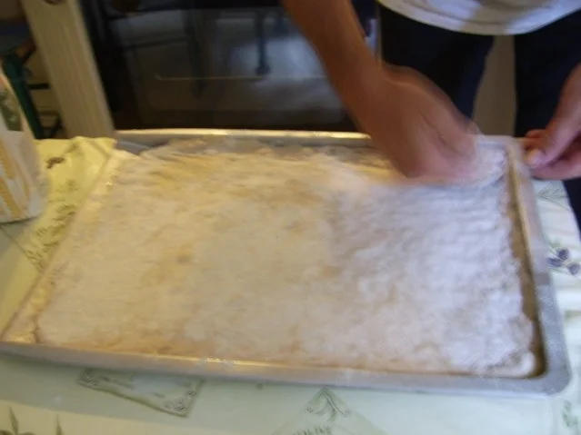 Ofenblechpizza für Holzbackofen! - Rezept - Bild Nr. 5