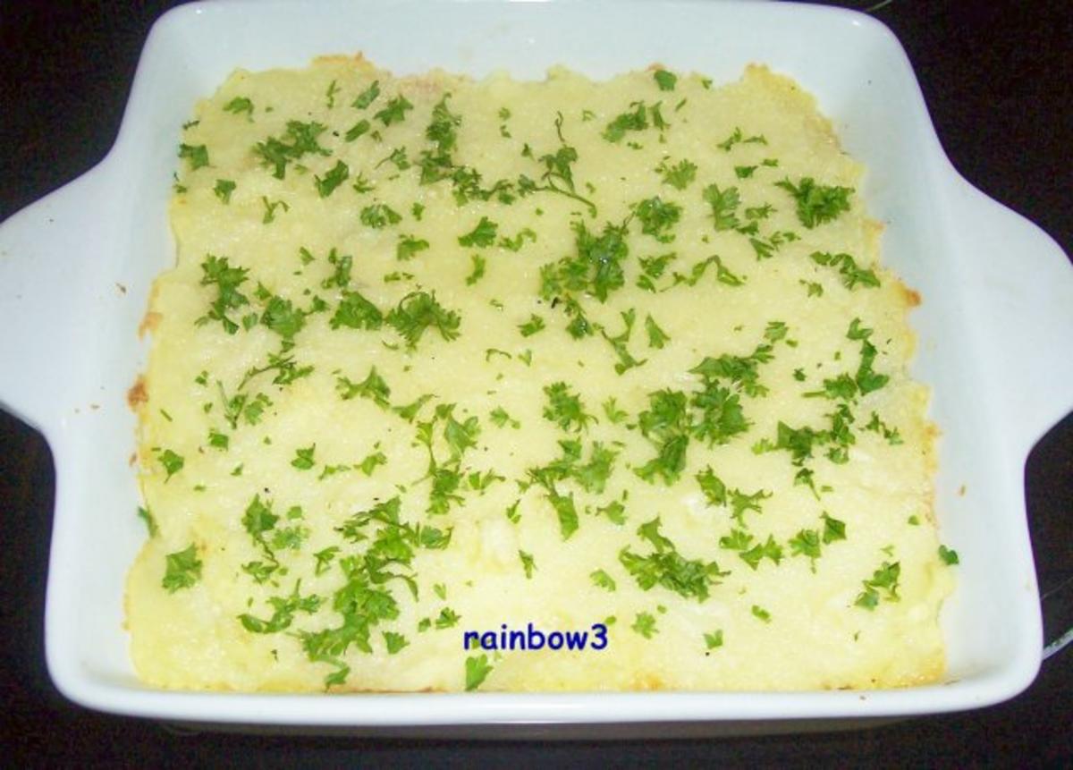 Auflauf: Gemüse + Hack unter einer Kartoffelpüree-Decke - Rezept - Bild Nr. 4