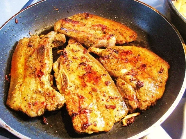 Rezept: Marinierte Schweinebauchscheiben ... Bild Nr. 2 Marinierte Schweinebauchscheiben ... - Rezept - Bild Nr. 2