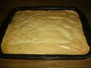 Apfelmusblechkuchen mit Schaumdecke - Rezept