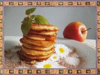 Apfelpfannkuchen mit Zimt und Zucker - Rezept - Bild Nr. 9