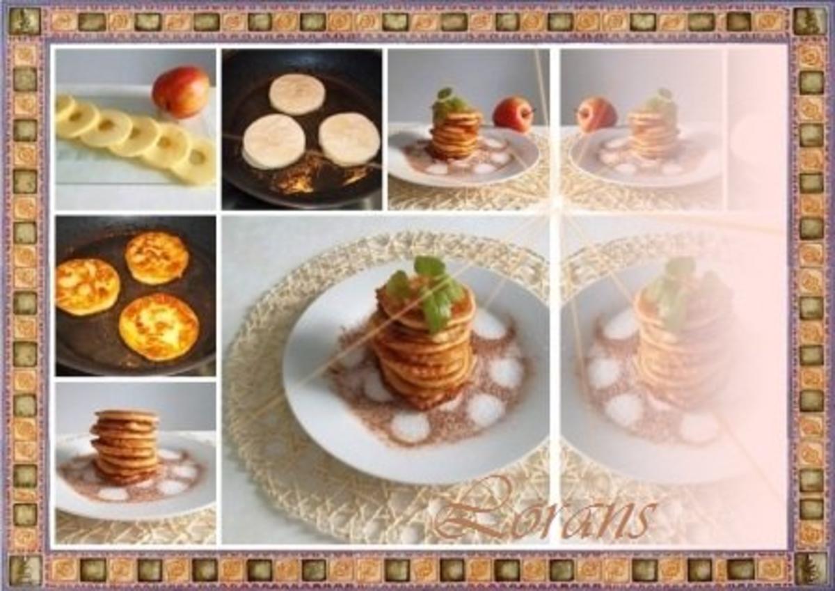 Apfelpfannkuchen mit Zimt und Zucker - Rezept - Bild Nr. 10