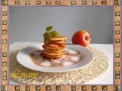 Apfelpfannkuchen mit Zimt und Zucker - Rezept