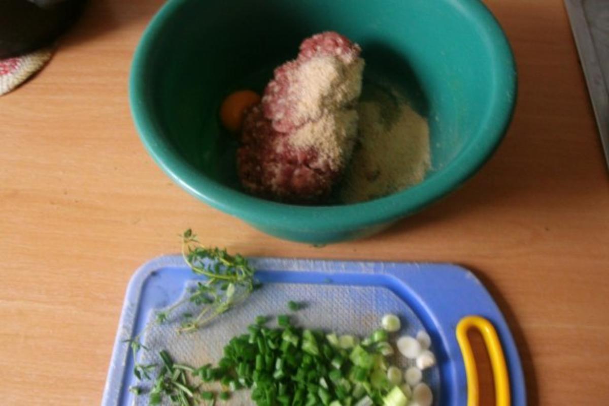 Kräuterklops mit 2 erlei Gemüse - Rezept - Bild Nr. 3