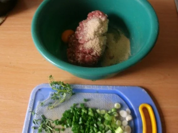 Kräuterklops mit 2 erlei Gemüse - Rezept - Bild Nr. 3