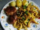 Kräuterklops mit 2 erlei Gemüse - Rezept