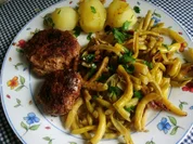 Kräuterklops mit 2 erlei Gemüse - Rezept