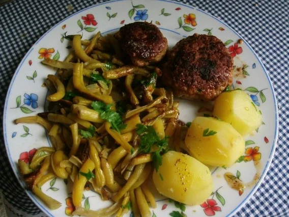 Kräuterklops mit 2 erlei Gemüse - Rezept - Bild Nr. 7