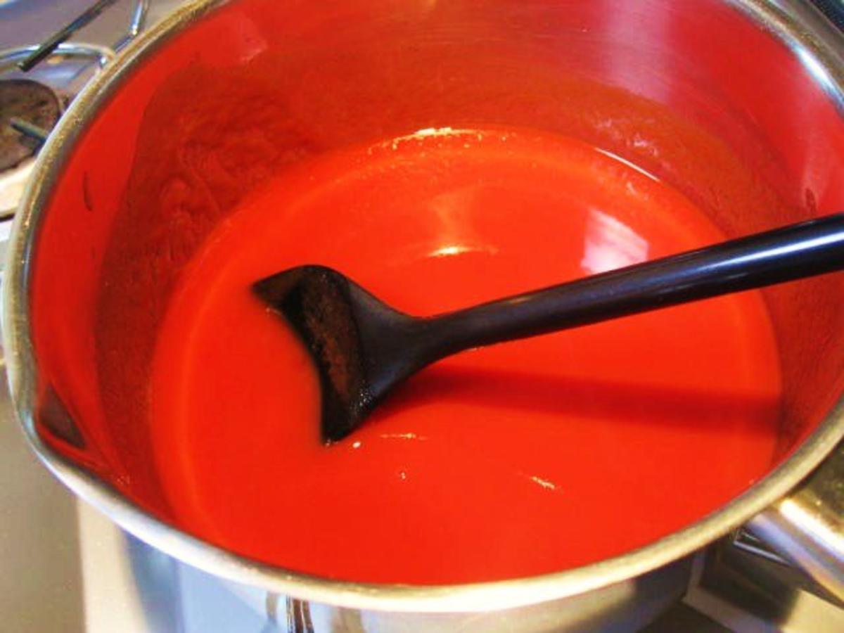 Nudeln mit Putenfleisch in feuriger Tomatensoße - Rezept - Bild Nr. 3