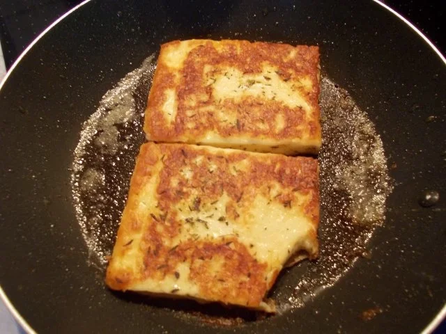 Rezept: Gebratener Schafskäse auf Mediteranem Gemüse Bild Nr. 2 Gebratener Schafskäse auf Mediteranem Gemüse - Rezept - Bild Nr. 2