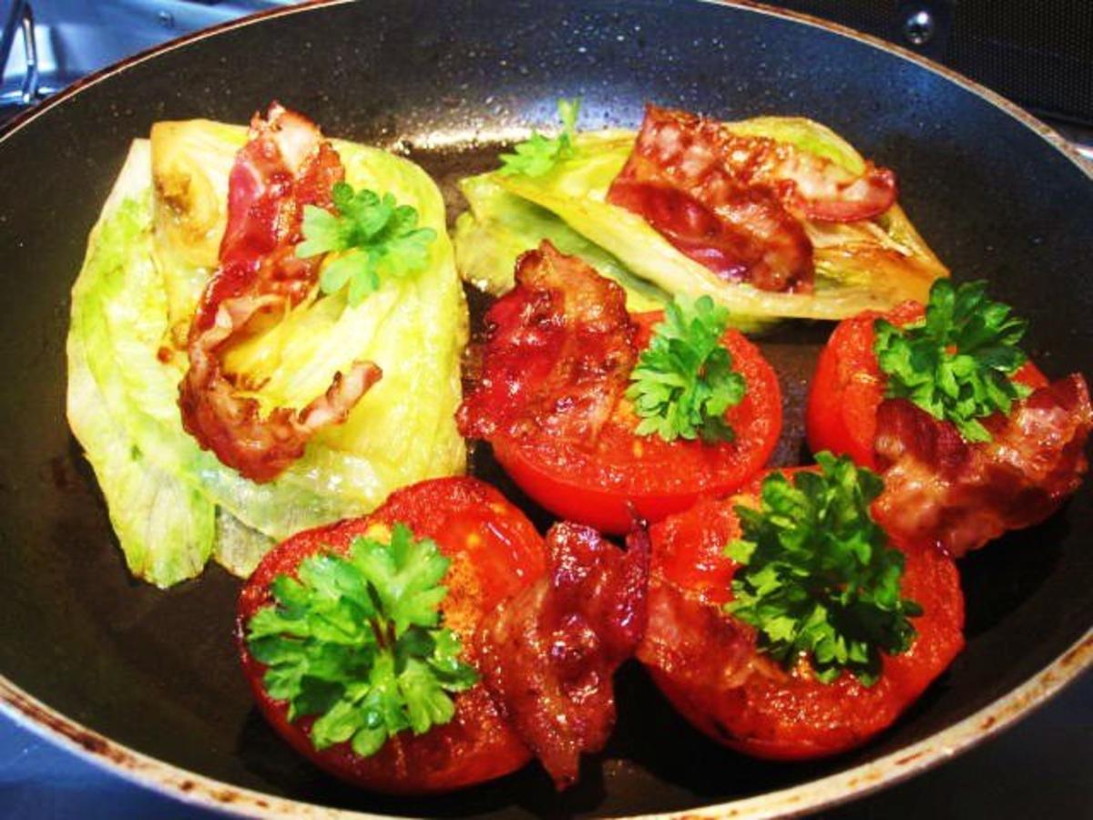 Tomaten mit Salat ... - Rezept - Bild Nr. 4