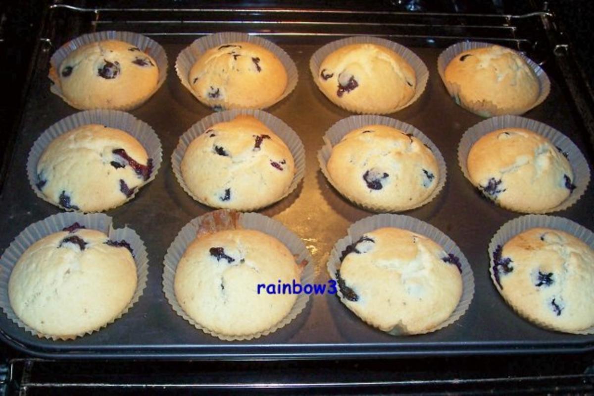 Backen: Heidelbeer-Cupcakes - Rezept - Bild Nr. 4