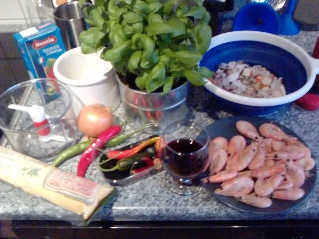 Rezept: Pizza - zum-Fingerablecken oder ....und - es - geht - doch-Pizza Bild Nr. 2 Pizza - zum-Fingerablecken oder ....und - es - geht - doch-Pizza - Rezept - Bild Nr. 2