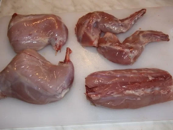 Marinierte Kaninchen Teile / Geräuchert - Rezept - Bild Nr. 6