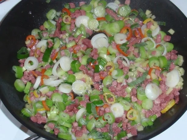 Scharfe Schinkennudeln - Rezept - Bild Nr. 4