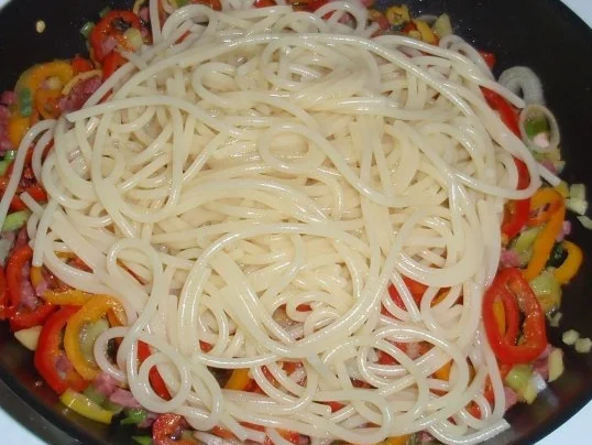 Scharfe Schinkennudeln - Rezept - Bild Nr. 7