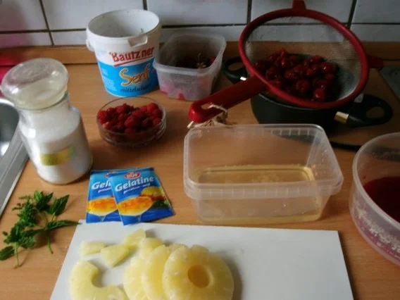 Rezept: Obstsülze - Früchtemix Bild Nr. 3 Obstsülze - Früchtemix - Rezept - Bild Nr. 3