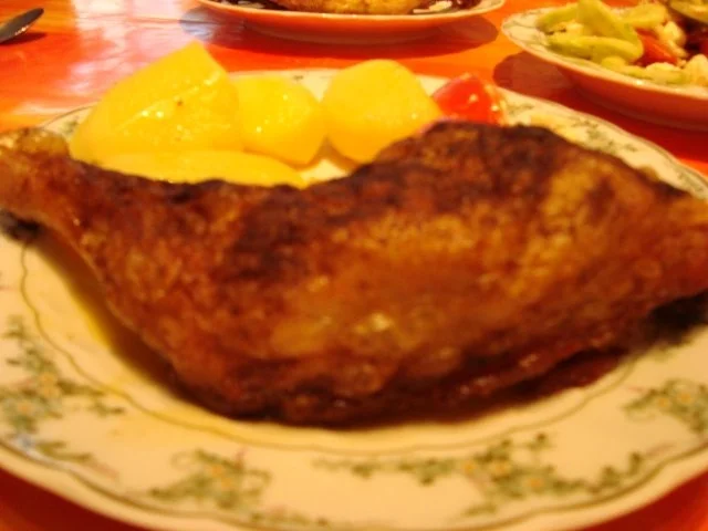 Hähnchenschenkel aus dem Ofen - Rezept