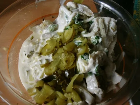 Matjessalat mit Pellkartoffeln - Rezept - Bild Nr. 4