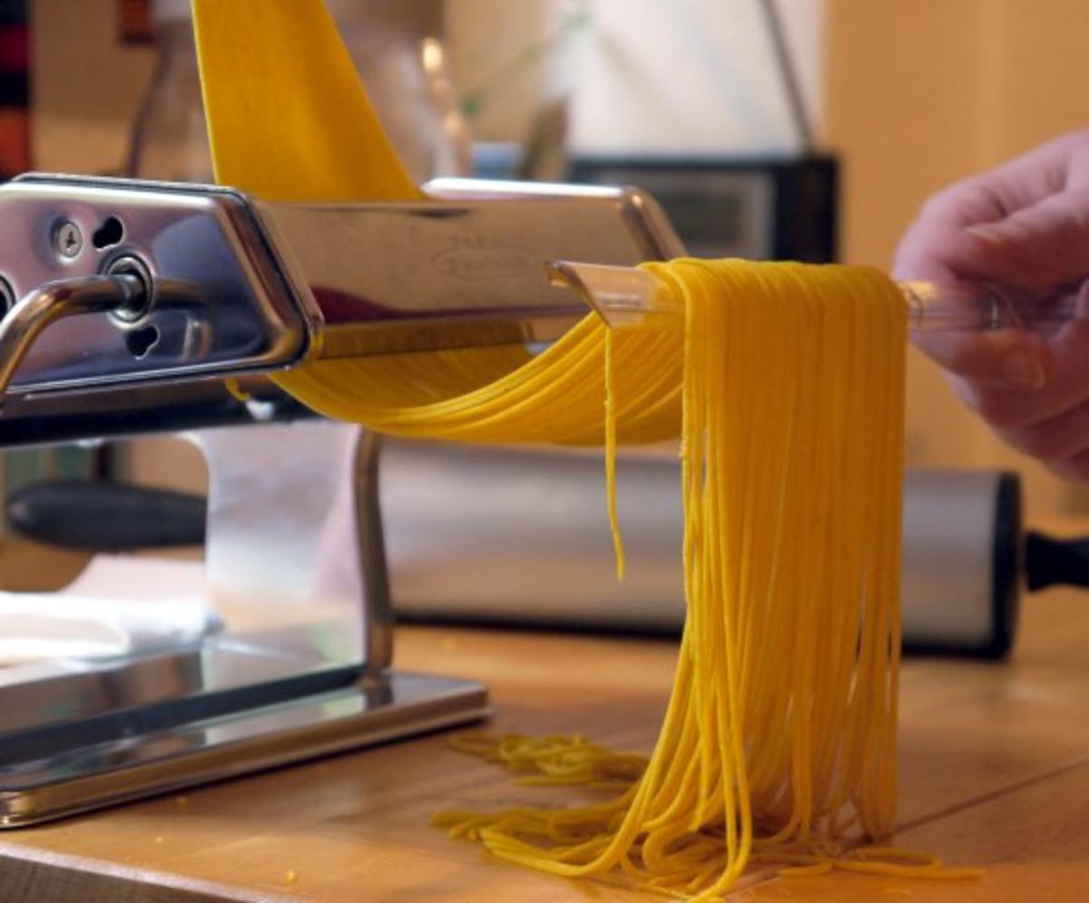 Kalbsragout mit selbstgemachten Spaghetti - Rezept - Bild Nr. 13