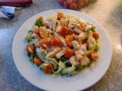 Tagliatelle mit Pesto & geräucherten Lachs - Rezept