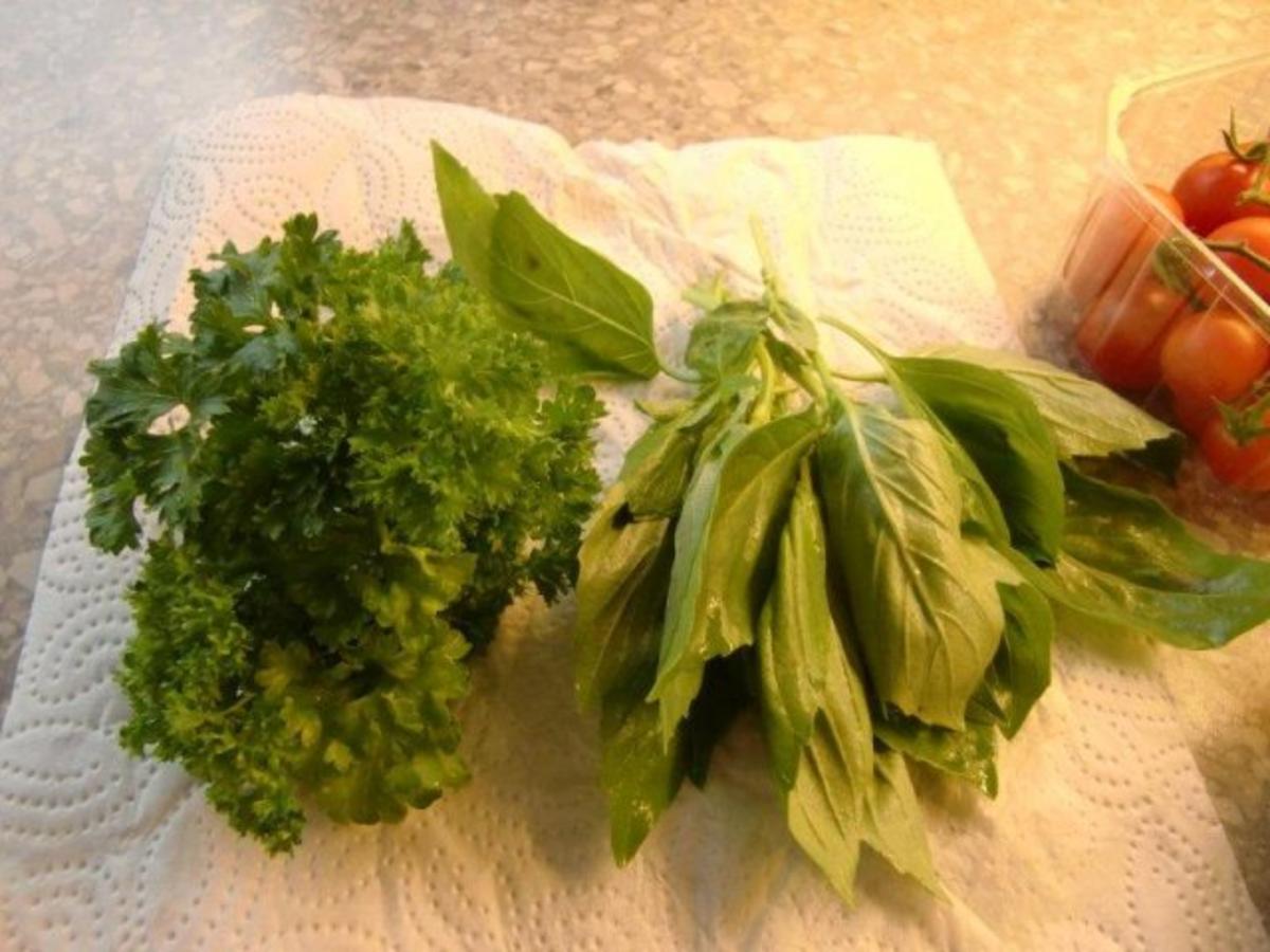 Tagliatelle mit Pesto & geräucherten Lachs - Rezept - Bild Nr. 3