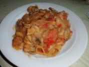 Eintopf: Champignos-Gemüsetopf mit Pute und Flusskrebsschwänzen - Rezept
