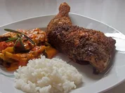 Knusprige Hähnchenkeulen aus dem Ofen - Rezept