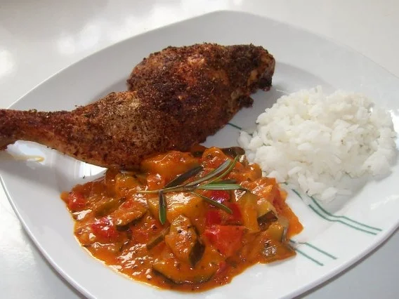 Knusprige Hähnchenkeulen aus dem Ofen - Rezept - Bild Nr. 4