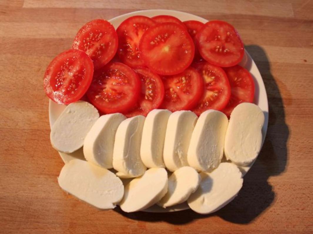 Schweinefilet mit Tomate, Mozzarella, Basilikum - Rezept - kochbar.de