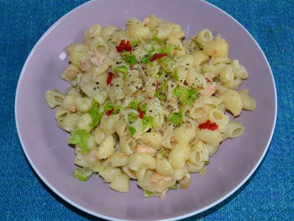 Rezept: Lachsnudeln Lachsnudeln - Rezept