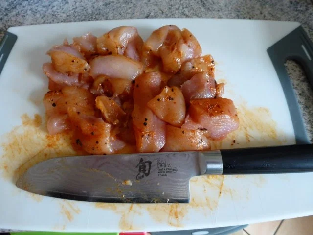 Junge Zucchini mit Hähnchenbrustfilet - Rezept - Bild Nr. 4