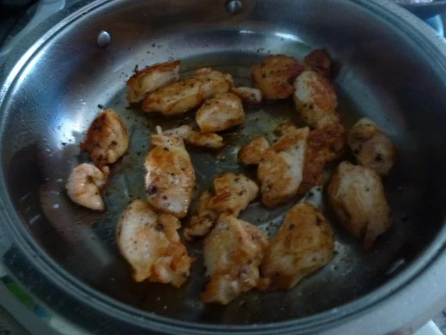 Junge Zucchini mit Hähnchenbrustfilet - Rezept - Bild Nr. 6