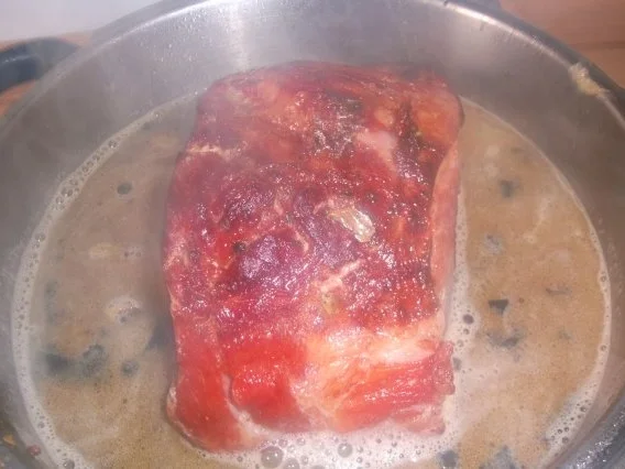 Rezept: Kasselerbraten mit Apfelrotkohl Bild Nr. 3 Kasselerbraten mit Apfelrotkohl - Rezept - Bild Nr. 3