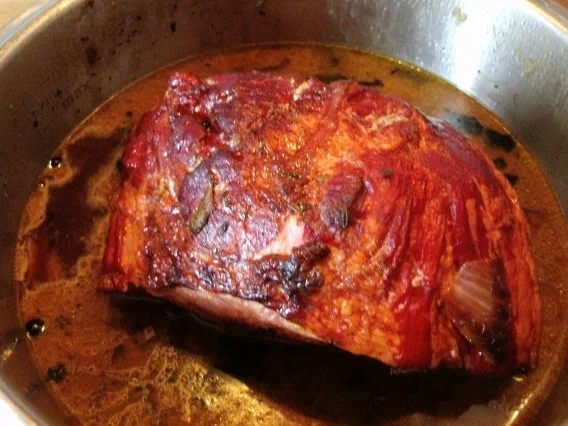 Rezept: Kasselerbraten mit Apfelrotkohl Bild Nr. 4 Kasselerbraten mit Apfelrotkohl - Rezept - Bild Nr. 4