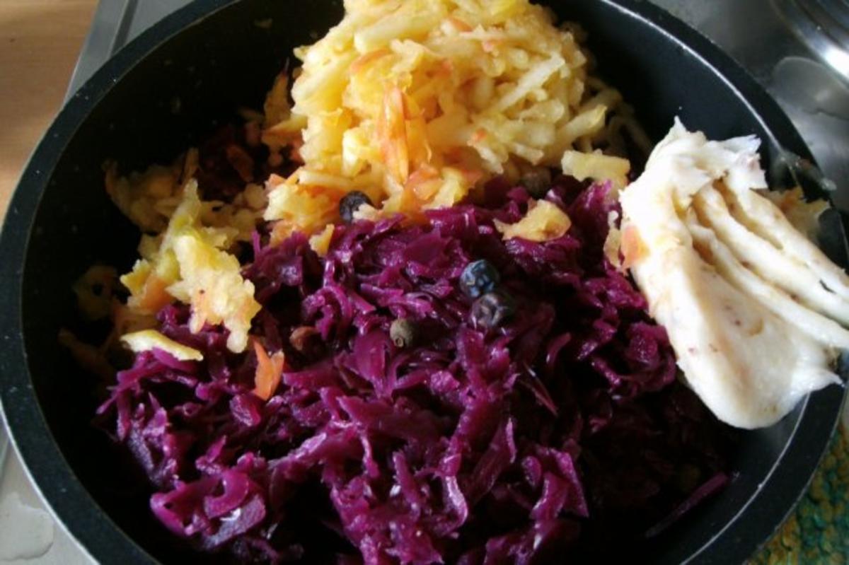 Kasselerbraten mit Apfelrotkohl - Rezept - Bild Nr. 8