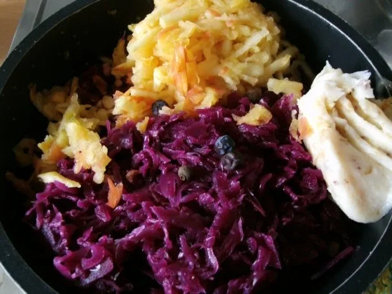 Rezept: Kasselerbraten mit Apfelrotkohl Bild Nr. 8 Kasselerbraten mit Apfelrotkohl - Rezept - Bild Nr. 8