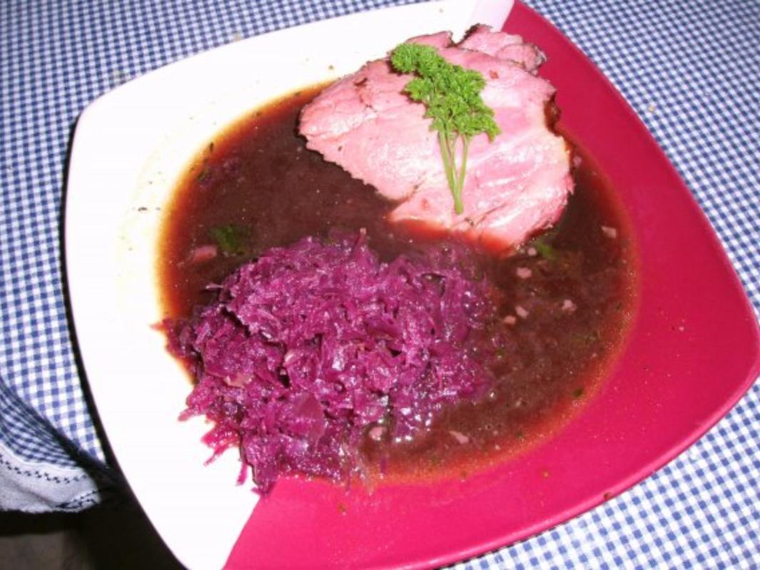 Kasselerbraten mit Apfelrotkohl - Rezept - kochbar.de