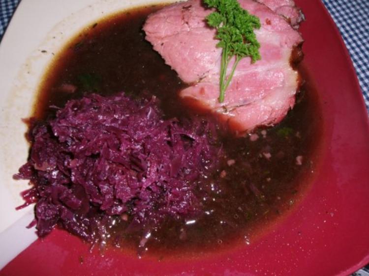 Kasselerbraten mit Apfelrotkohl - Rezept - kochbar.de