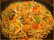 Mie-Nudel-Wok - Rezept