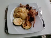 So klein und schon besoffen - Gegrillte Wachteln mit Dunkelbier gegrillt - Rezept