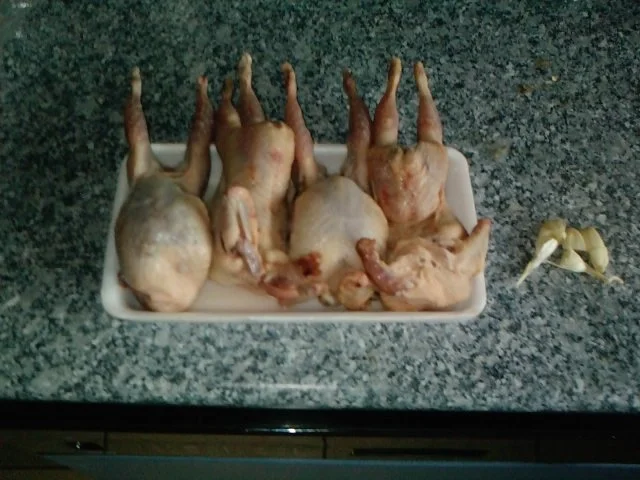 So klein und schon besoffen - Gegrillte Wachteln mit Dunkelbier gegrillt - Rezept - Bild Nr. 2