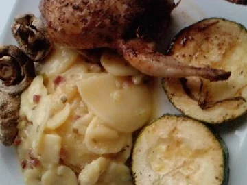 So klein und schon besoffen - Gegrillte Wachteln mit Dunkelbier gegrillt - Rezept - Bild Nr. 10
