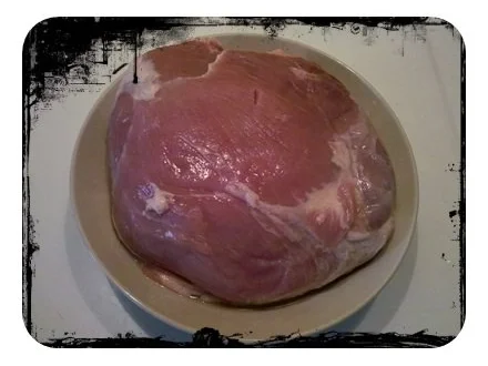 Fleisch: Schweinebraten von der Nuss mit Sesamsoße und Kartoffelspalten - Rezept - Bild Nr. 3