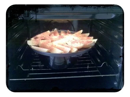 Fleisch: Schweinebraten von der Nuss mit Sesamsoße und Kartoffelspalten - Rezept - Bild Nr. 14