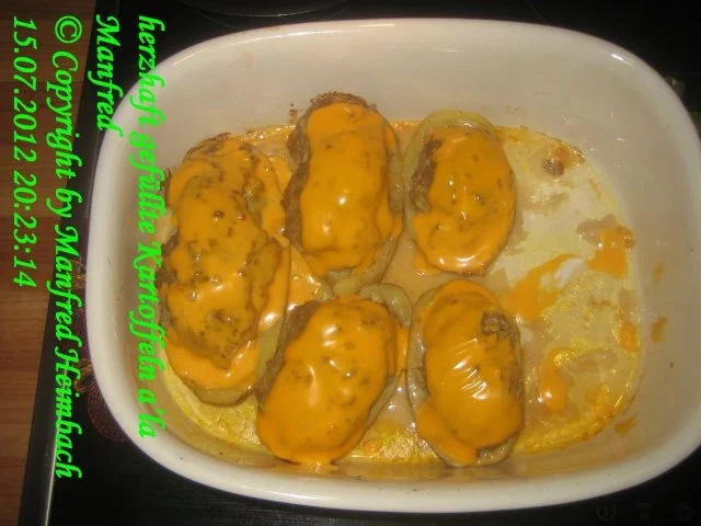 Kartoffeln – herzhaft gefüllte Kartoffeln a’la Manfred - Rezept - Bild Nr. 2
