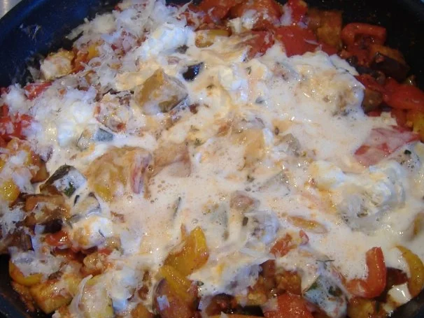 Rezept: Plescavica mit cremiger Ratatouille Bild Nr. 5 Plescavica mit cremiger Ratatouille - Rezept - Bild Nr. 5