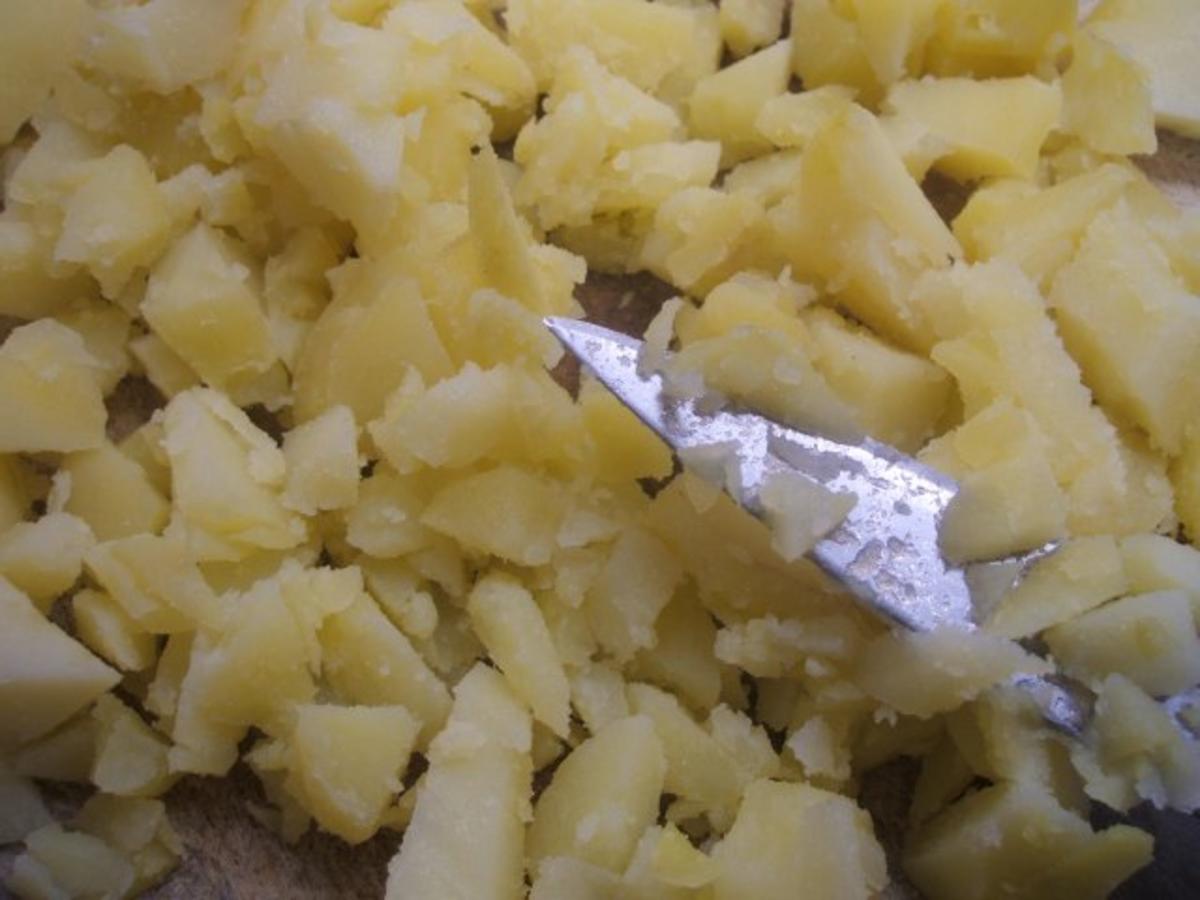 Kartoffeln: Sauerkraut-Baggers - Kartoffelplätzchen mit Sauerkraut - Rezept - Bild Nr. 4