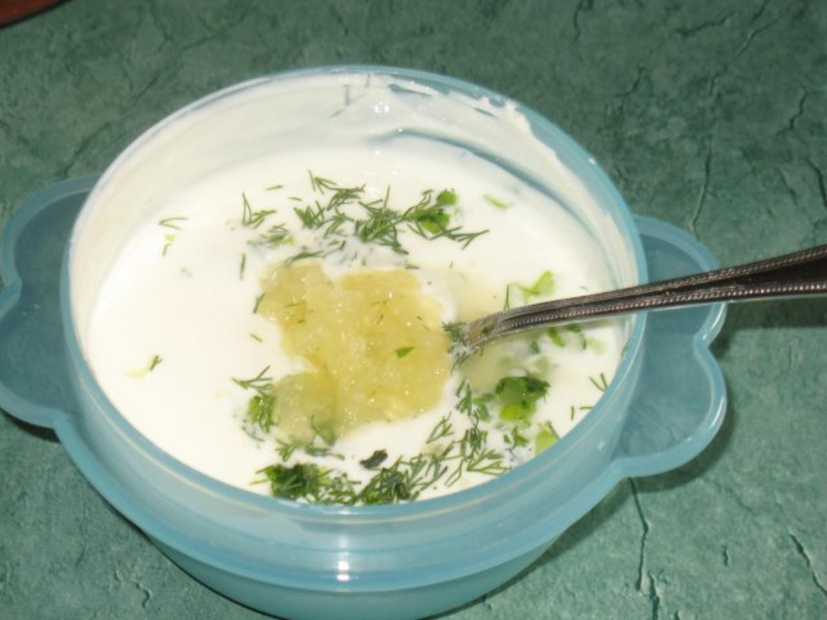 Dip/Sauce - Joghurt-Zitronen-Dill-Dip - Rezept - Bild Nr. 3