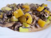 Kochen: Champignon-Pfanne und -Auflauf - Rezept